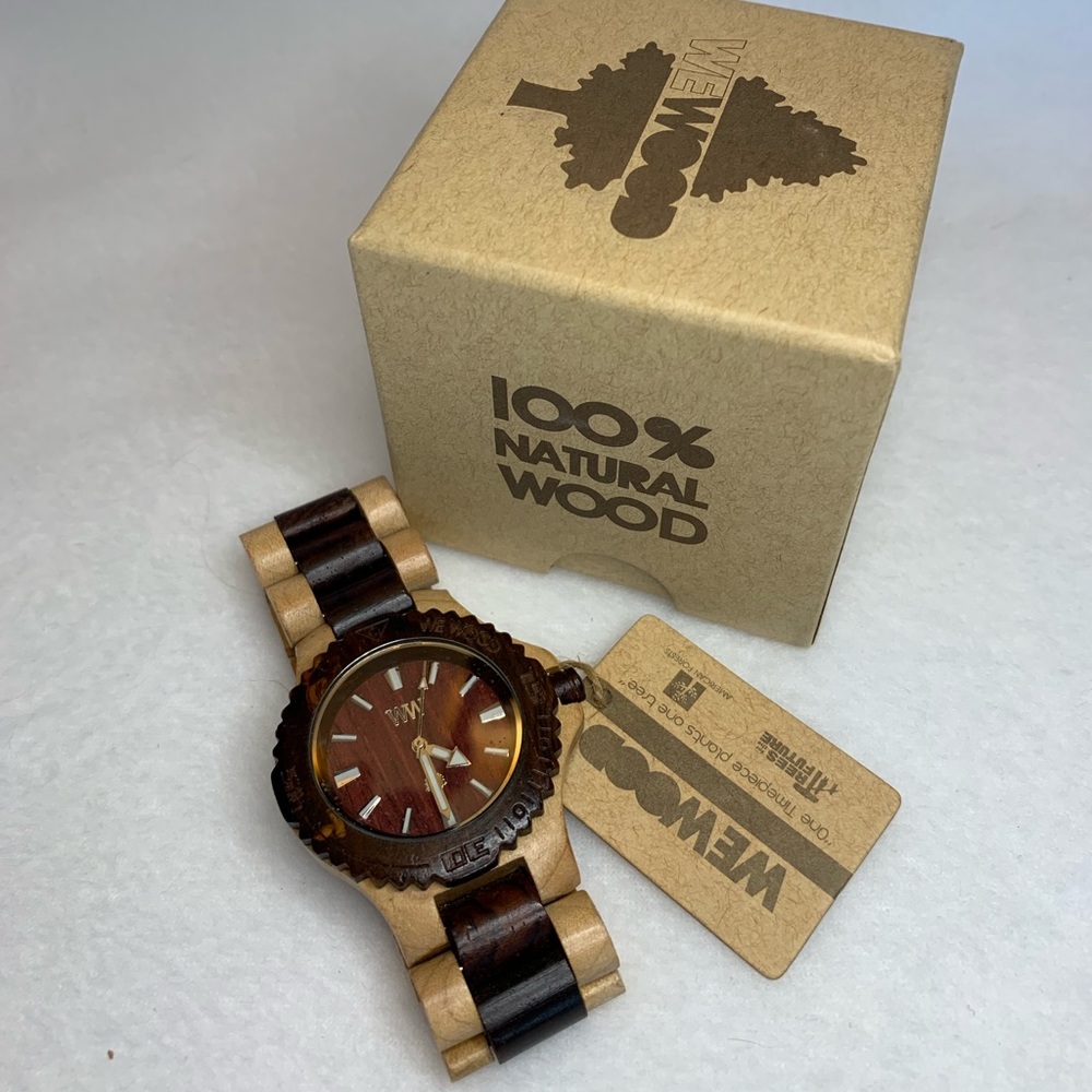 WeWood 100% Natural wood men’s watch. - Picture 3 of 4